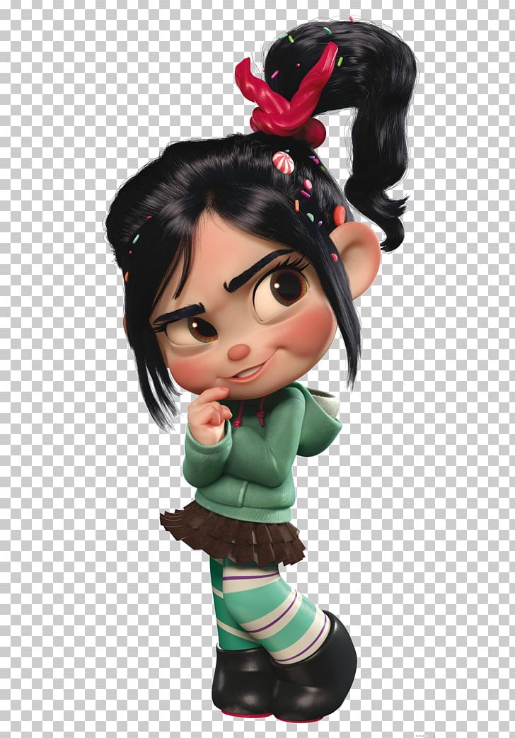 Vanellope Von Schweetz Animation Film Character PNG, Clipart, Action Figure, Animation, Black Hair, Brown Hair, Cartoon Free PNG Download
