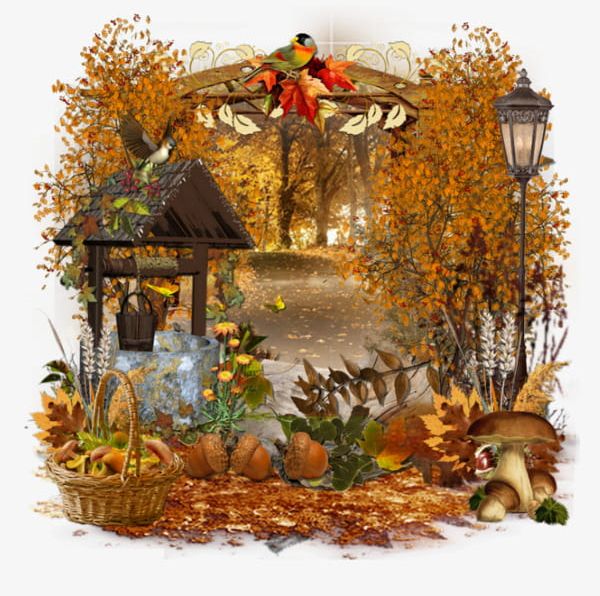Cartoon Autumn Background Concentration PNG, Clipart, Autumn, Autumn Background, Autumn Clipart, Autumn Clipart, Background Free PNG Download