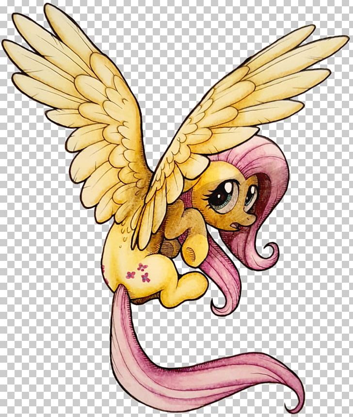 Fluttershy My Little Pony: Friendship Is Magic Derpy Hooves PNG, Clipart, Art, Beak, Bird, Cartoon, Copic Free PNG Download