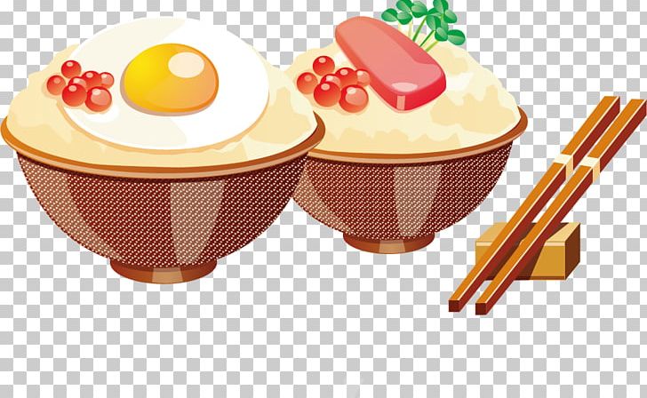 Japanese Cuisine Rice Bowl PNG, Clipart, Bowl, Brown Rice, Cartoon, Chopsticks, Cooked Rice Free PNG Download