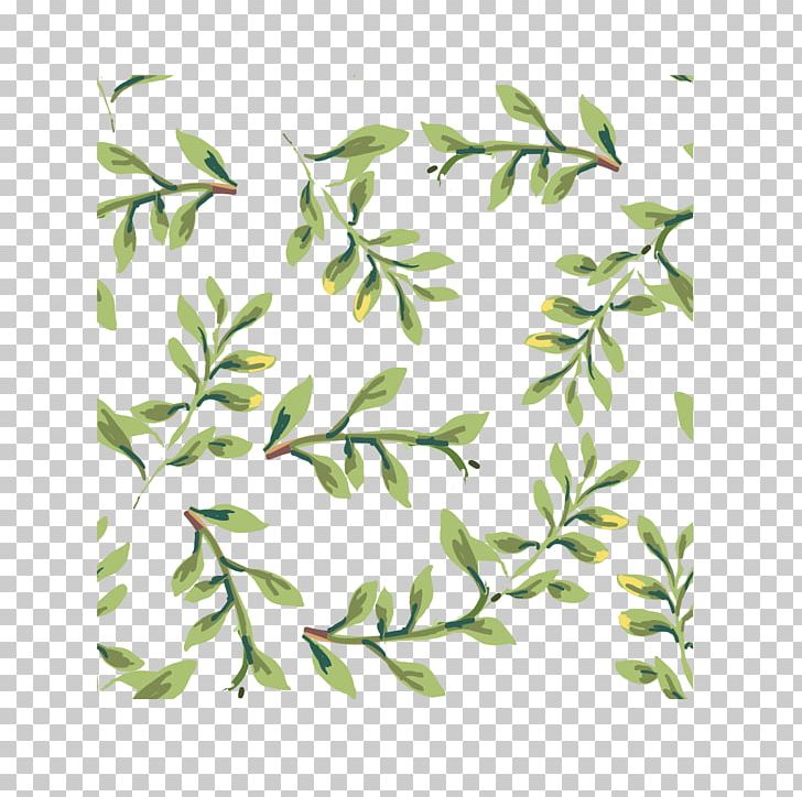 Plant Textile Green Pattern PNG, Clipart, Background Green, Botany, Branch, Encapsulated Postscript, Flora Free PNG Download