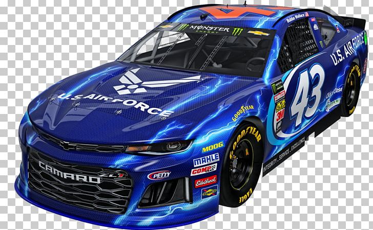 Seymour Johnson Air Force Base Monster Energy NASCAR Cup Series Chevrolet United States Air Force PNG, Clipart, Automotive Design, Blue, Car, Custom Car, Darrell Wallace Jr Free PNG Download