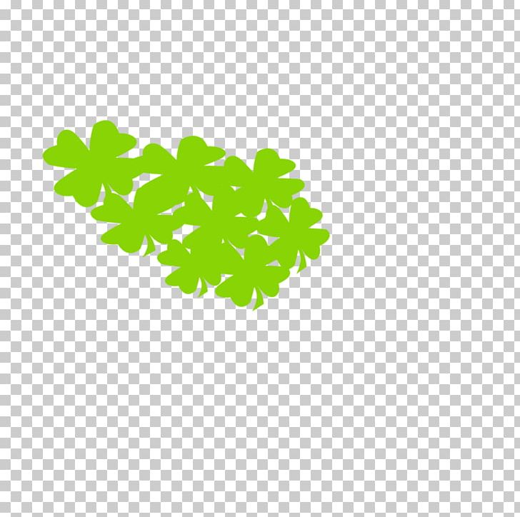 Four-leaf Clover Green PNG, Clipart, Area, Clover, Clover Border, Clover Leaf, Dancing With Many People Free PNG Download