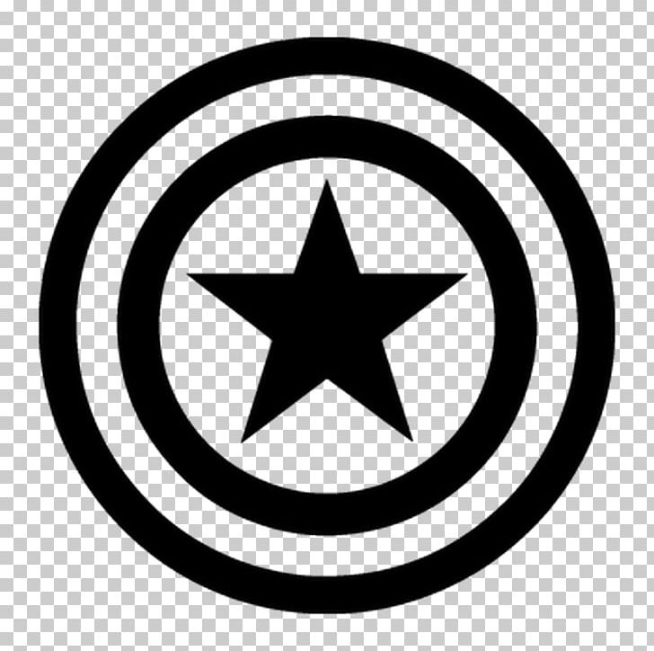 Captain America's Shield Logo S.H.I.E.L.D. Stencil PNG, Clipart, Area, Bachelor Party, Black And White, Captain America, Captain Americas Shield Free PNG Download