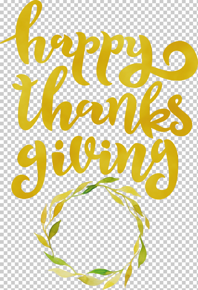 Calligraphy Leaf Yellow Line Pattern PNG, Clipart, Biology, Calligraphy, Fruit, Geometry, Happy Thanksgiving Free PNG Download