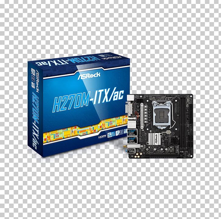 Intel LGA 1151 Mini-ITX ASRock H270M-ITX/ac PNG, Clipart, Asrock, Atx, Central Processing Unit, Computer Component, Computer Hardware Free PNG Download