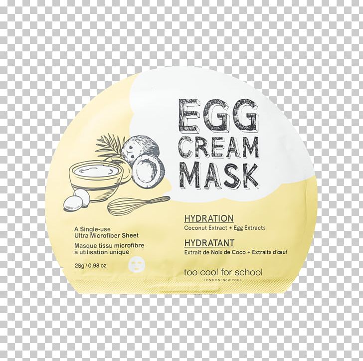 Too Cool For School Egg Cream Sheet Mask Cosmetics ISeoul Beauty Newfoundland Facial PNG, Clipart,  Free PNG Download