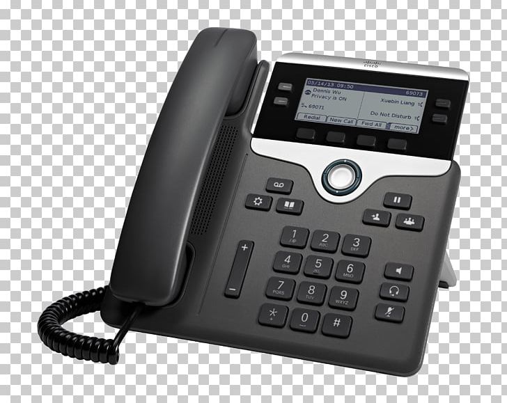VoIP Phone Cisco Systems Telephone Voice Over IP Session Initiation Protocol PNG, Clipart, 3pcc, Answering Machine, Caller Id, Cisco Systems, Electronics Free PNG Download