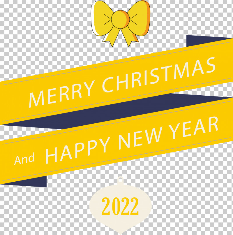 Merr Christmas Happy New Year 2022 PNG, Clipart, Banner, Geometry, Happy New Year, Labelm, Line Free PNG Download