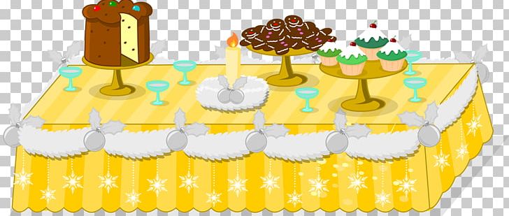 Download HD Beautiful Birthday Cake Png - Happy Birthday Table Png  Transparent PNG Image - NicePNG.com