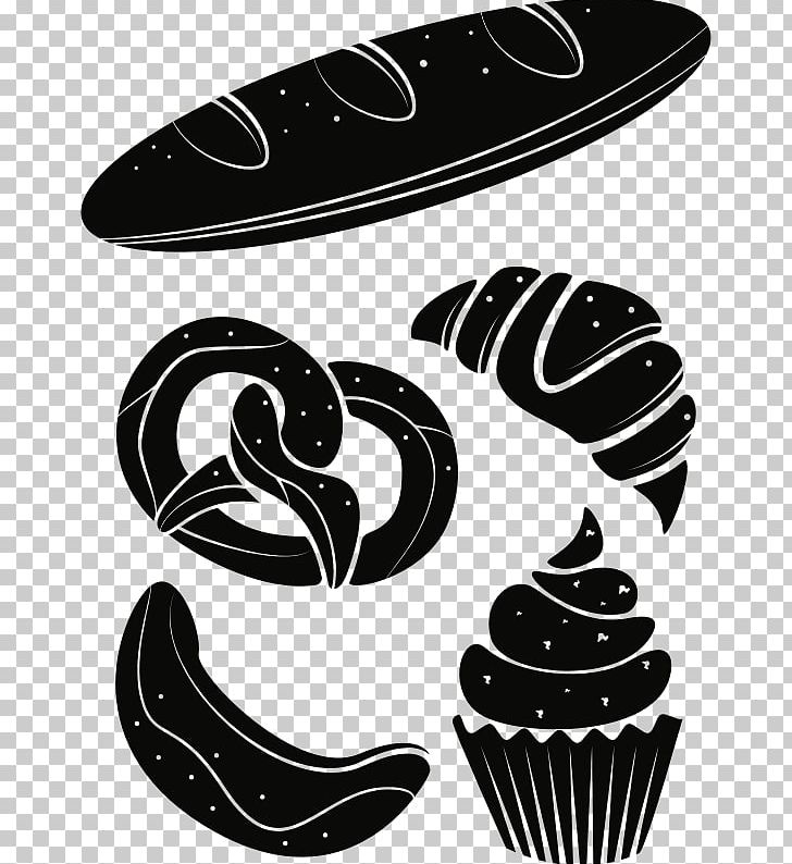 Croissant Pastry Graphics Bread PNG, Clipart, Automotive Design, Baking, Biscuits, Black, Black And White Free PNG Download