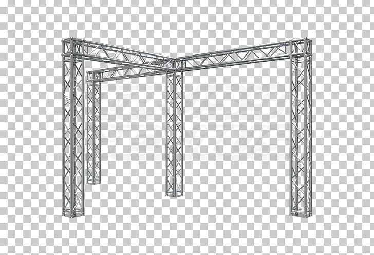 Truss Structure Steel Trade Show Display Metal PNG, Clipart, Aluminium, Angle, Area, Black And White, Display Device Free PNG Download