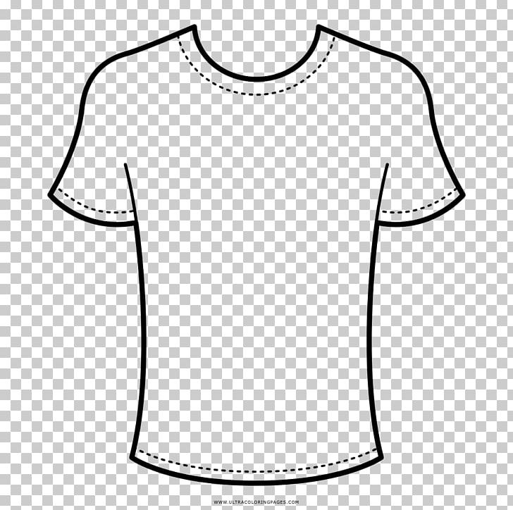 T-shirt Drawing Polo Shirt Coloring Book Sleeve PNG, Clipart, Angle, Area, Black, Black And White, Clothing Free PNG Download