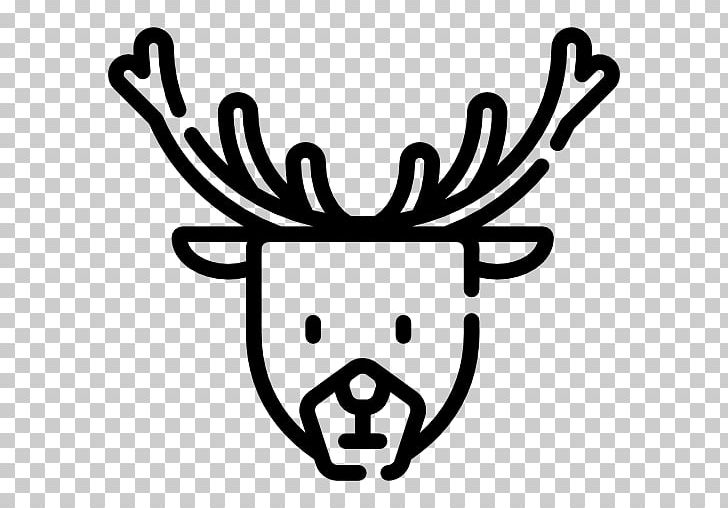 Reindeer Antler Snout PNG, Clipart, Antler, Black And White, Cartoon, Deer, Head Free PNG Download