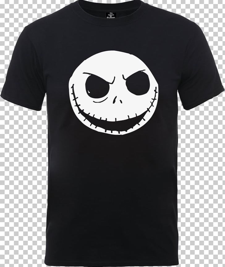 T-shirt Jack Skellington Hoodie Sleeve Clothing PNG, Clipart, Active Shirt, Black, Brand, Clothing, Hat Free PNG Download