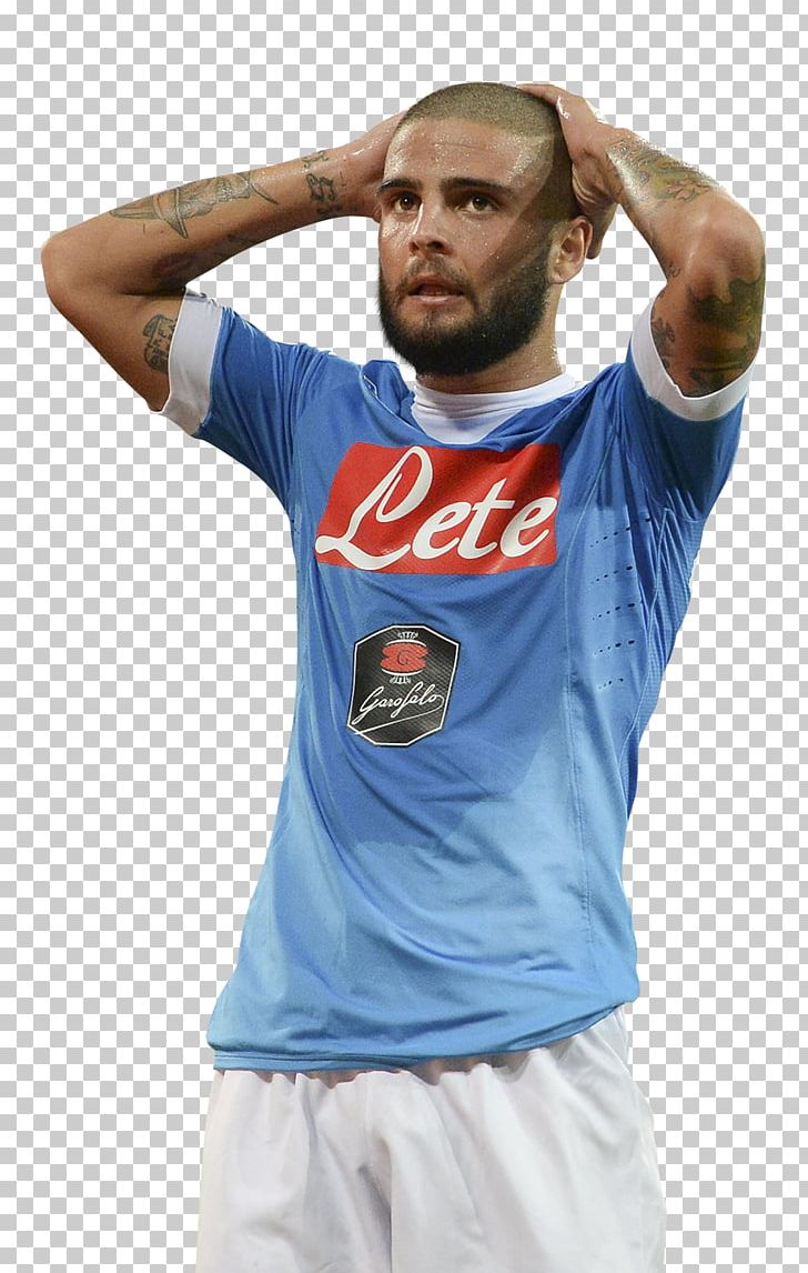 Lorenzo Insigne Jersey T-shirt ユニフォーム Sleeve PNG, Clipart, 24 September, Arm, Blue, Clothing, Count Antonio Free PNG Download