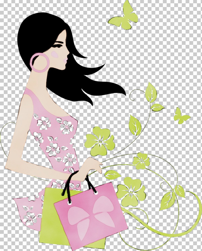 Pink Plant Flower Bag PNG, Clipart,  Free PNG Download