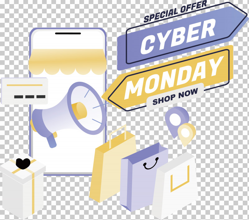 Cyber Monday PNG, Clipart, Cyber Monday, Shop Now Free PNG Download