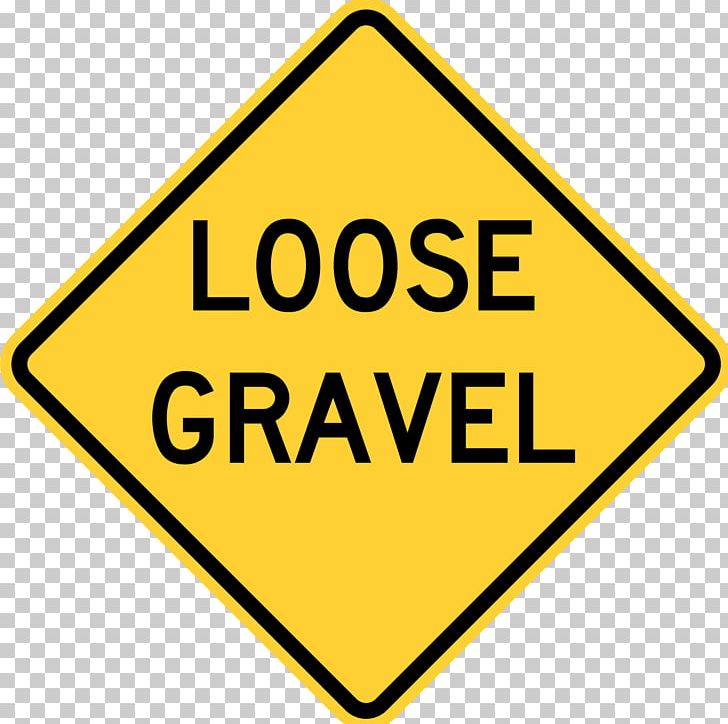 Loose Chippings Warning Sign Traffic Sign Manual On Uniform Traffic Control Devices PNG, Clipart, Area, Brand, Federal Highway Administration, Gravel, Gravel Road Free PNG Download