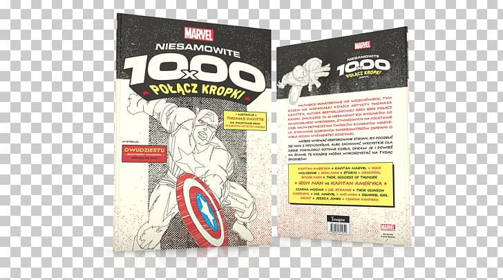 Marvel: The Amazing 1000 Dot-to-Dot Book 1000 Dot-to-Dot: Cities Twenty Comic Characters To Complete Yourself Marvel: Spider-Man 1000 Dot-to-Dot Book PNG, Clipart, Amazoncom, Book, Brand, Clint Barton, Household Cleaning Supply Free PNG Download