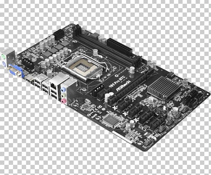 Intel Motherboard ATX Serial ATA PCI Express PNG, Clipart, Asrock H81 Pro Btc, Btc, Computer Component, Computer Hardware, Cpu Socket Free PNG Download