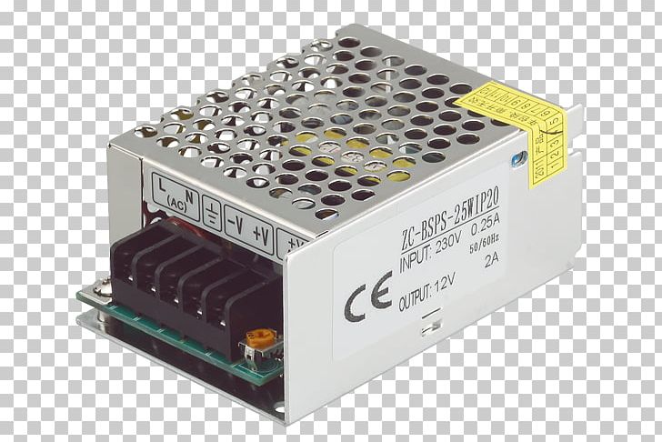 Power Supply Unit LED Strip Light Light-emitting Diode Power Converters PNG, Clipart, 12 V, Computer Component, Constant Current, Device Driver, Direct Current Free PNG Download