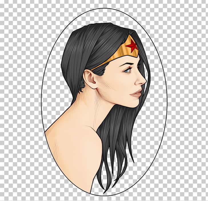 Evangeline Lilly Comic Book Wonder Woman Portrait Art PNG, Clipart, Beauty, Black Hair, Book, Brown Hair, Cheek Free PNG Download