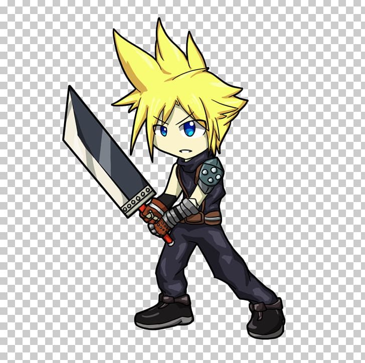 Cloud Strife Final Fantasy VII Tifa Lockhart Final Fantasy XIV: Heavensward PNG, Clipart, Anime, Art, Cartoon, Character, Chibi Free PNG Download