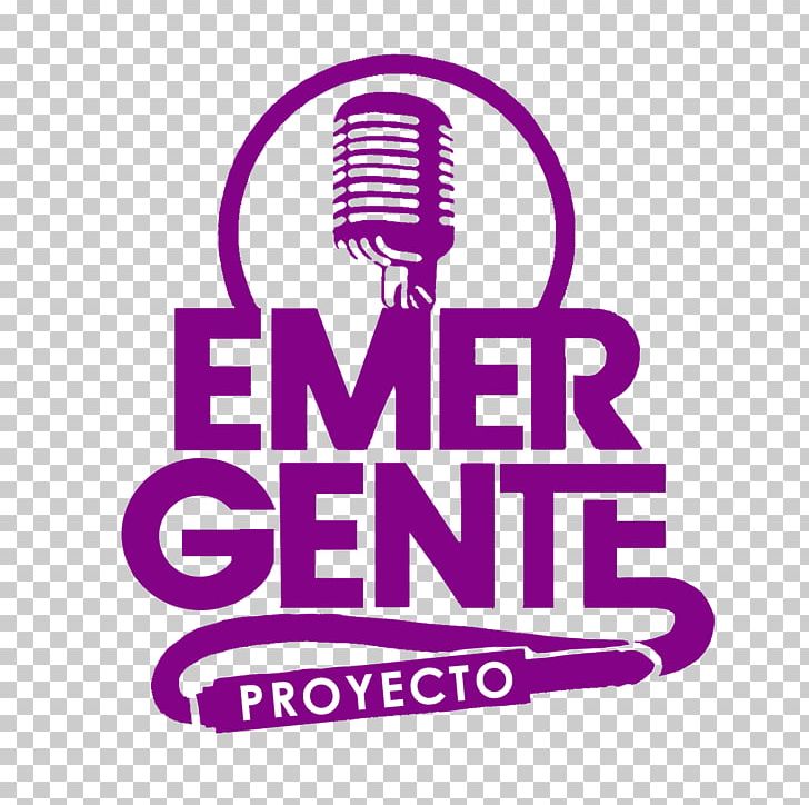 Emergent Club Radio Emergente Logo Microphone PNG, Clipart, Agenda, Area, Audio, Backline, Bar Free PNG Download