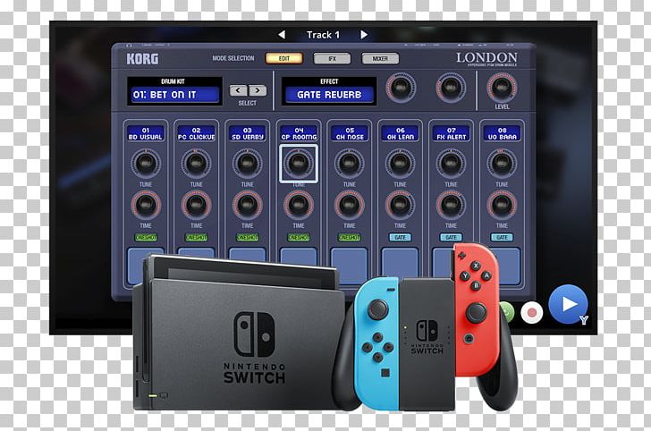 Nintendo Switch KORG Gadget Video Game Consoles PNG, Clipart, Audio Equipment, Audio Receiver, Computer Software, Electronic Device, Electronics Free PNG Download