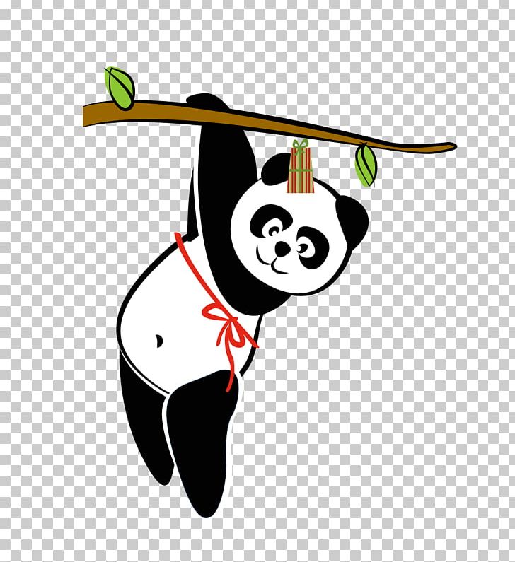 Giant Panda Cartoon Cuteness PNG, Clipart, Animal, Animals, Branches, Comics, Cute Panda Free PNG Download