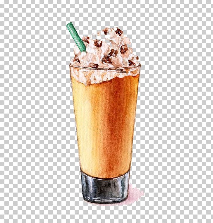 Ice Cream Milkshake Frappxe9 Coffee Iced Coffee PNG, Clipart, Cartoon, Coffee, Coffee Cup, Coffee Shop, Cold Free PNG Download