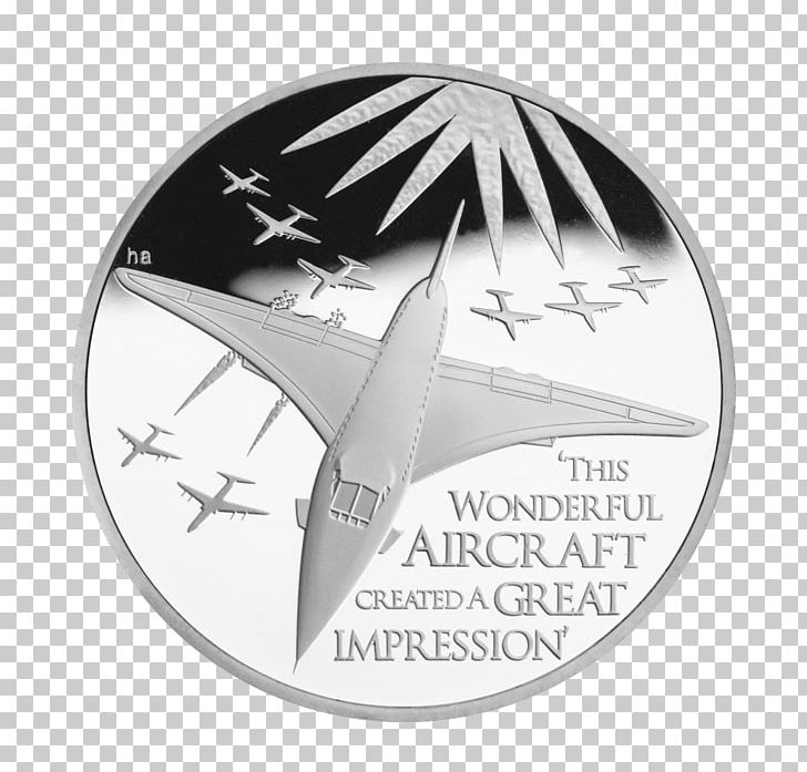 Diamond Jubilee Of Elizabeth II Coin Concorde United Kingdom Logo PNG, Clipart, Black And White, Brand, Circle, Coin, Concorde Free PNG Download