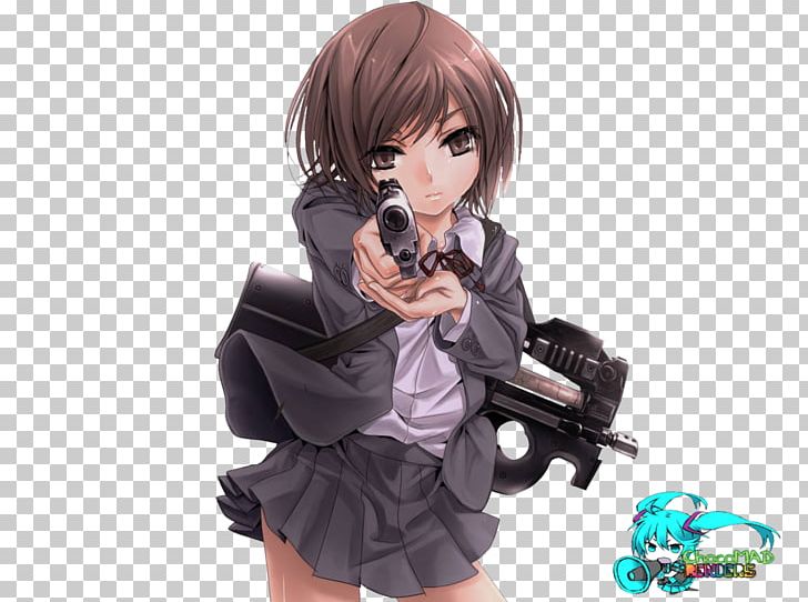 Gunslinger Girl Anime Drawing Gunfighter PNG, Clipart, 1080p, Anime, Anime Girl, Black Hair, Brown Hair Free PNG Download