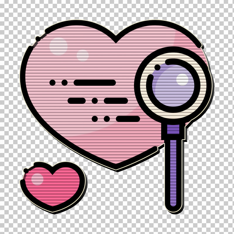 Love Icon Find Icon Search Icon PNG, Clipart, Cartoon, Cheek, Emoticon, Find Icon, Heart Free PNG Download