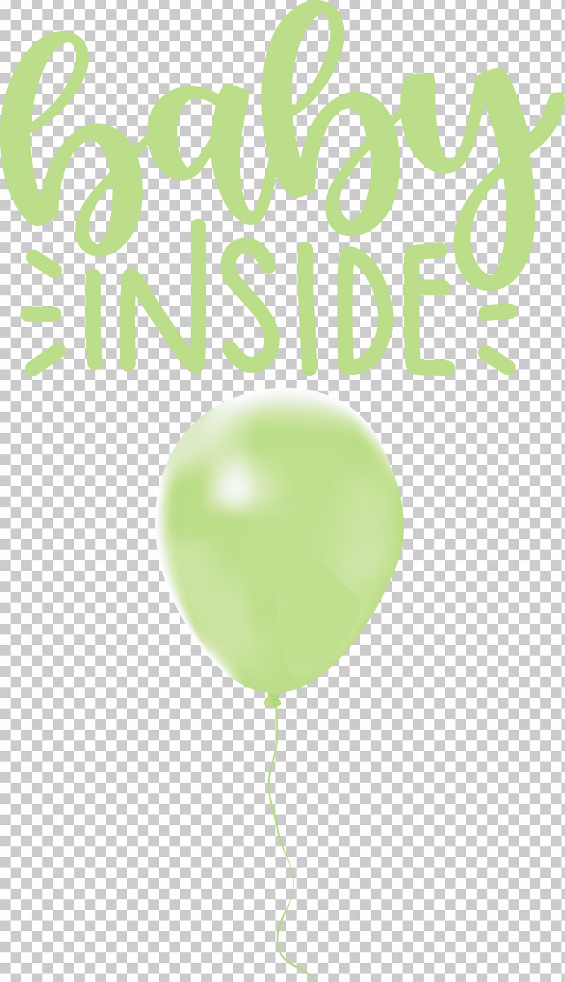 Baby Inside PNG, Clipart, Balloon, Green, Meter Free PNG Download