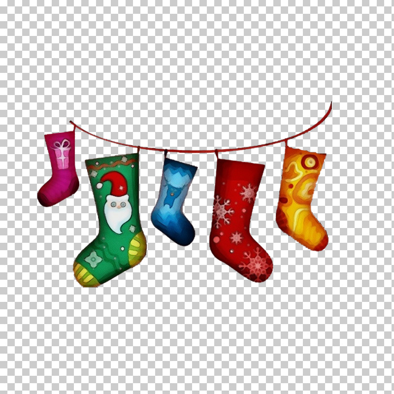 Christmas Stocking PNG, Clipart, Christmas Decoration, Christmas Stocking, Footwear, Paint, Sock Free PNG Download