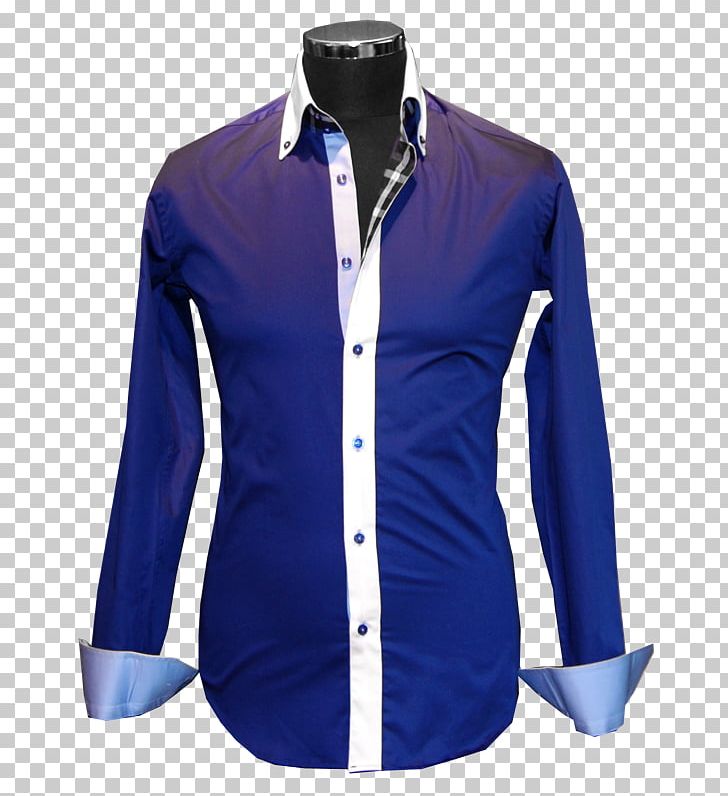 Blouse Dress Shirt PNG, Clipart, Blouse, Blue, Button, Clothing, Cobalt Blue Free PNG Download