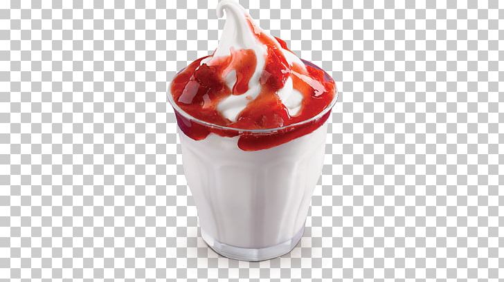McDonald's Strawberry Sundae McFlurry Ice Cream Cones PNG, Clipart,  Free PNG Download