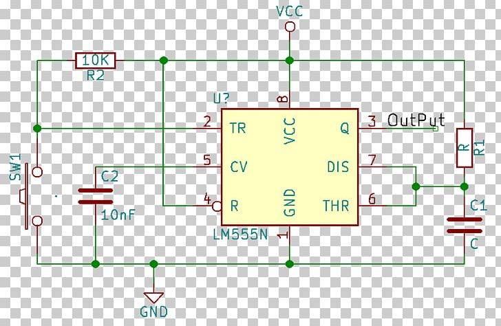555 Timer IC Integrated Circuits & Chips Astable Multivibrator Monoestable Electronics PNG, Clipart, 555 Timer Ic, Angle, Area, Clock Signal, Comparator Free PNG Download