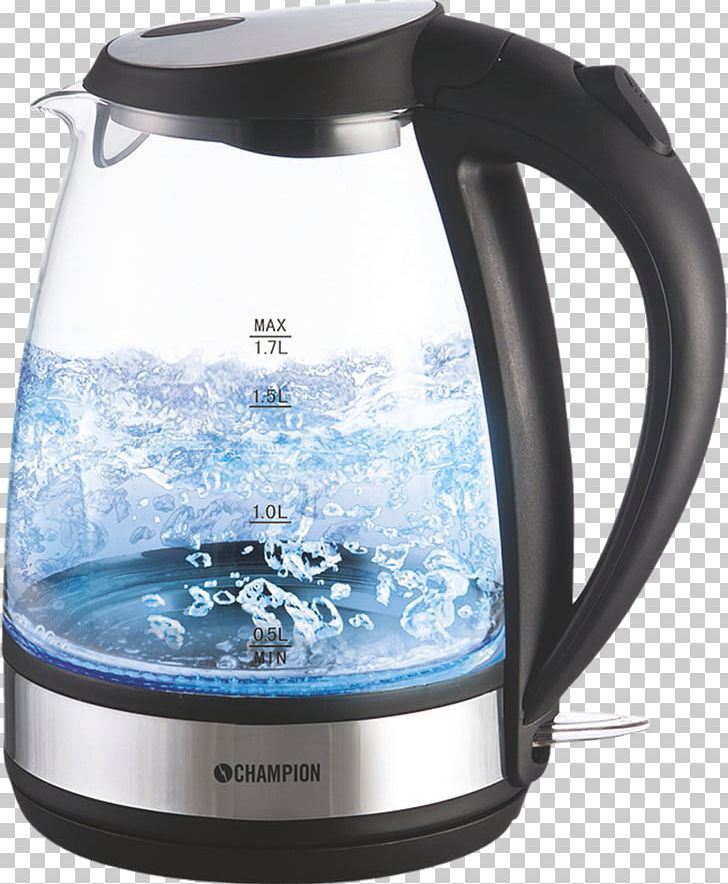Electric Kettle Champion Glass Casserola PNG, Clipart, Blue, Casserola, Champion, Electricity, Electric Kettle Free PNG Download