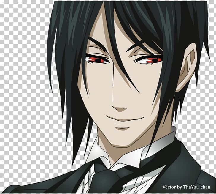 Sebastian Michaelis Ciel Phantomhive Black Butler Anime PNG, Clipart, Anime Convention, Black Butler, Black Hair, Brown Hair, Cartoon Free PNG Download