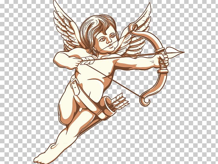 Cupid Cherub Illustration PNG, Clipart, Angel, Anime, Art, Cherub, Cupid Free PNG Download