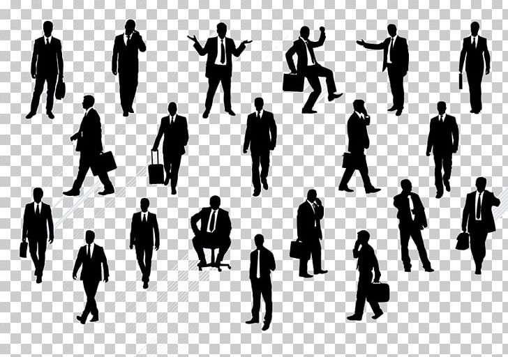 Silhouette Euclidean Businessperson Illustration PNG, Clipart, Black, Black And White, Business, Business Card, Business Card Background Free PNG Download