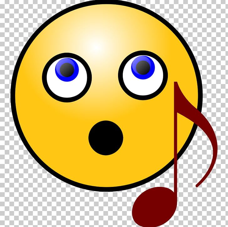Smiley Singing Emoticon PNG, Clipart, Circle, Computer Icons, Download, Emoticon, Face Free PNG Download