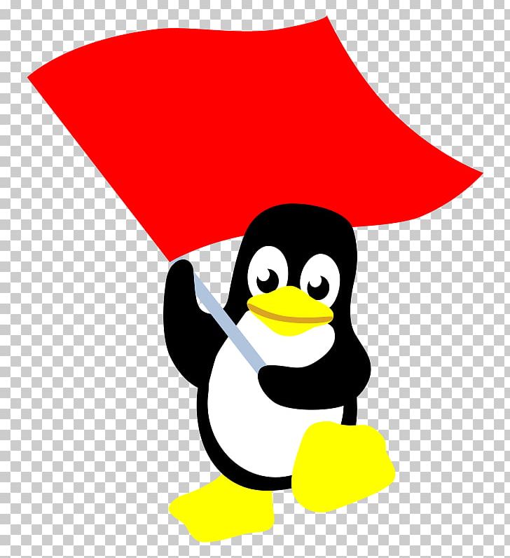 Tux Racer Penguin Red Flag Linux PNG, Clipart, Android, Area, Artwork, Beak, Bird Free PNG Download
