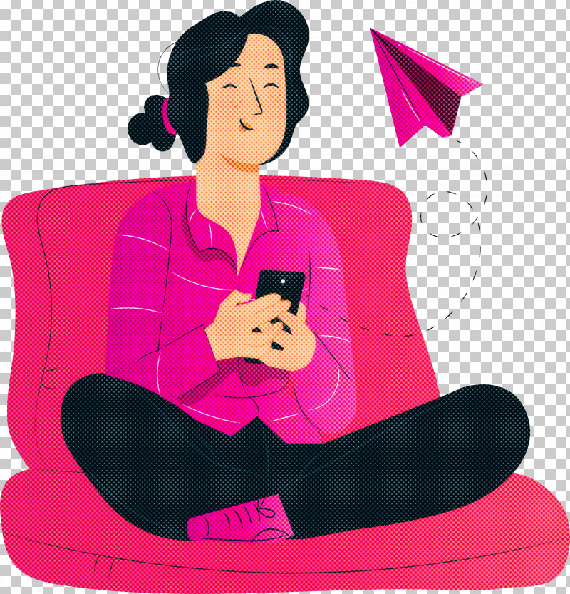 Girl Playing Mobile Phone PNG, Clipart, 3d Computer Graphics, Cartoon, Computer Graphics, Girl Playing Mobile Phone, Like Button Free PNG Download