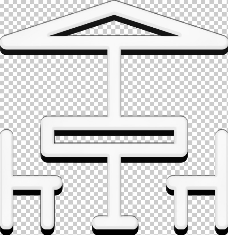 Umbrella Icon City Elements Icon Terrace Icon PNG, Clipart, Black, Black And White, City Elements Icon, Geometry, Line Free PNG Download