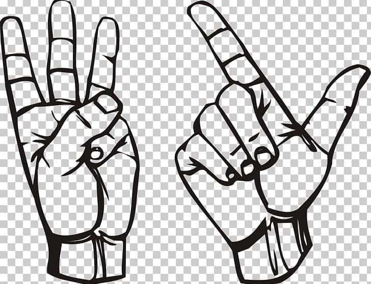 American Sign Language Alphabet PNG, Clipart, American Sign Language, Area, Arm, Baby Sign Language, Black And White Free PNG Download