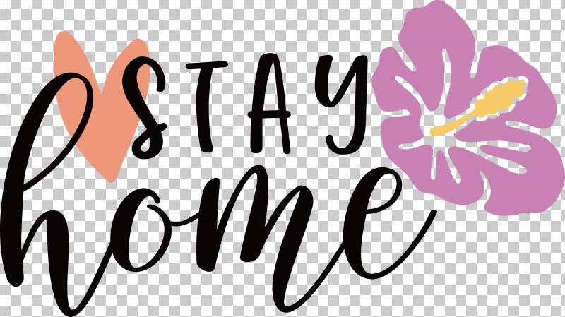 STAY HOME PNG, Clipart, Caluya Design, Cricut, Flower, Logo, Stay Home Free PNG Download